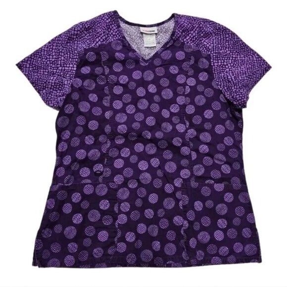 Bundle Scrub Tops Size Medium Patterned Colorful - Picture 8 of 14
